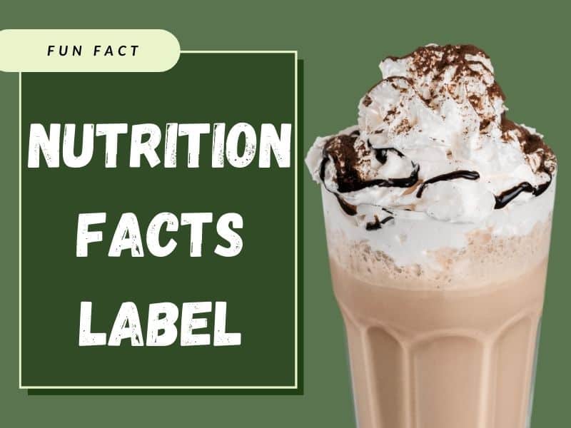 Nutrition Facts Label